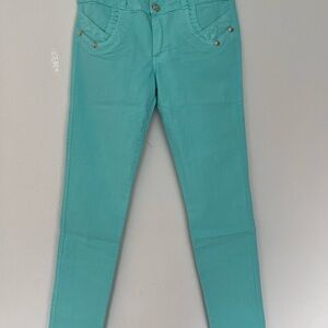 Women's Straight Leg Jeans in Teal